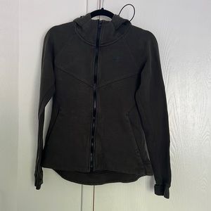 Nike Green Zip Up Hoodie